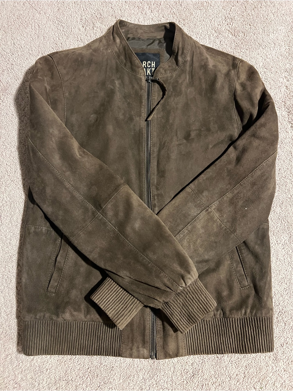 Richard’s 100% Goat Leather Women’s Jacket Size 1 Or Small